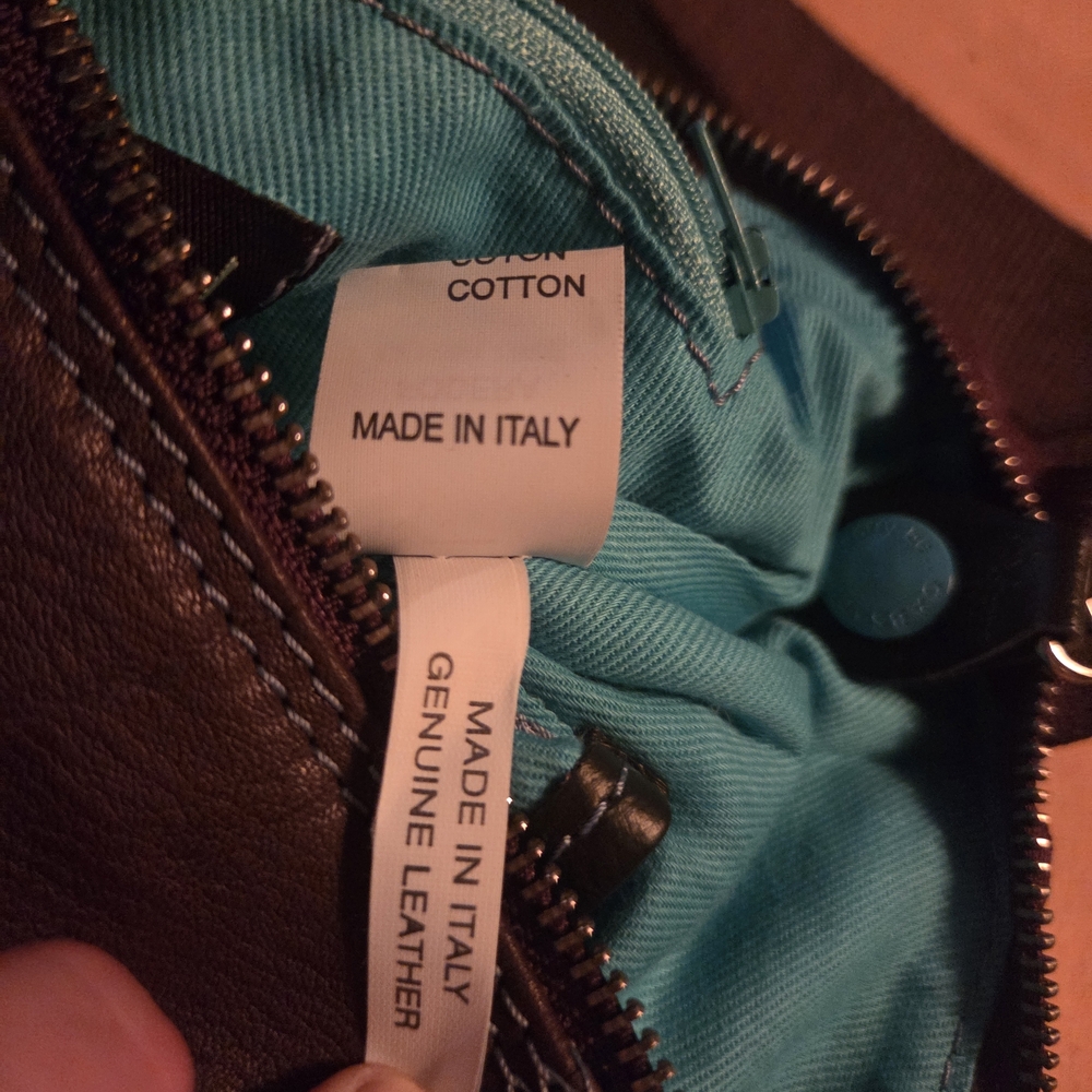 Gabs Firenze Leather/Suede Crossbody Messenger Bag Purse NWT Made In Italy - Picture 15 of 15